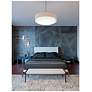 3_Sanibel 23.25" Satin Nickel LED Pendant more views