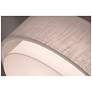 2_Sanibel 23 1/4" Wide Linen White LED Drum Ceiling Light more views