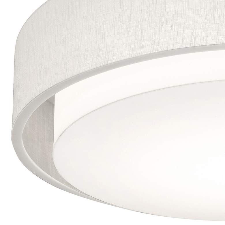 Image 2 Sanibel 23" Pendant - Linen White Shade more views