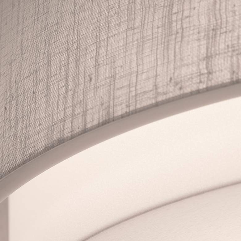 Image 3 Sanibel 23 inch Pendant - Linen White Shade more views