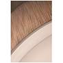 2_Sanibel 32" Wide White LED Flush Mount With Jute Shade more views