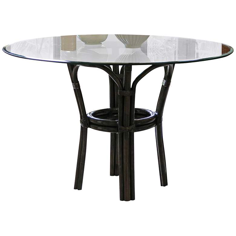 Image 1 Sanibel 42 inch Wide Tropical Dining Table by Panama Jack