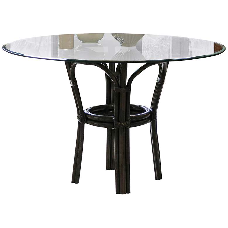Image 1 Sanibel 42" Wide Tropical Dining Table by Panama Jack