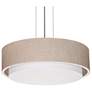 1_Sanibel 5.63" Satin Nickel LED Pendant