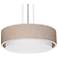 Sanibel 5.63" Satin Nickel LED Pendant