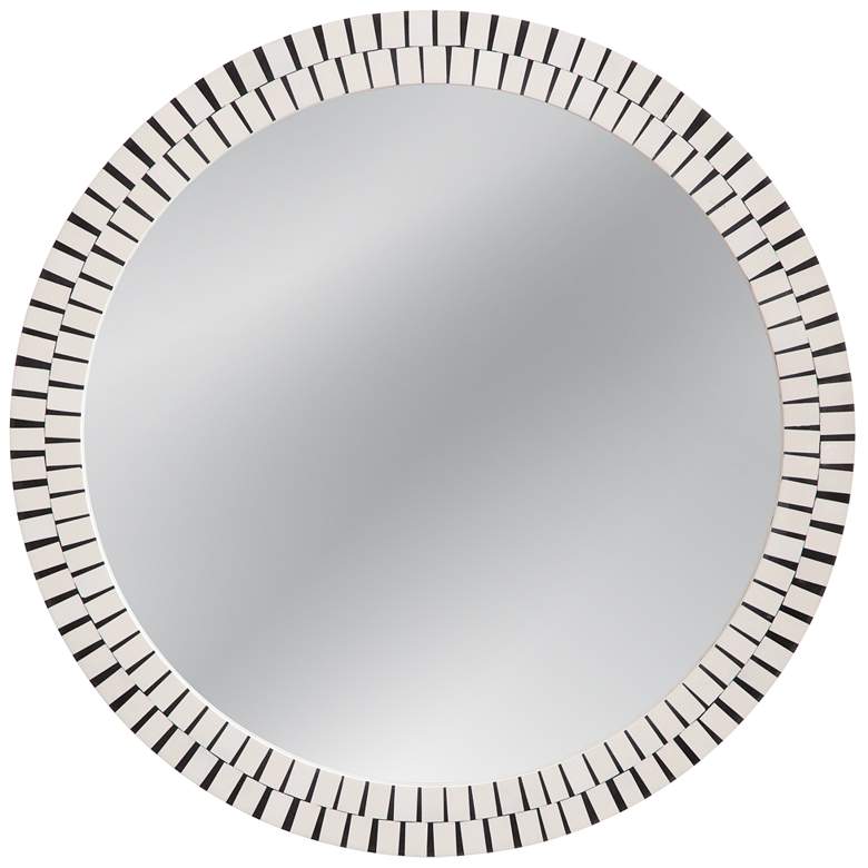 Image 1 Sanna 36"H Contemporary Styled Wall Mirror