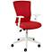 Sanne Ergo-Curve Red Office Arm Chair
