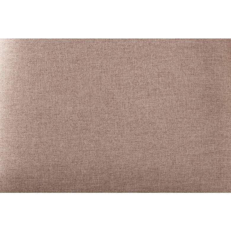 Image 6 Sanne Espresso Brown Wood Beige Fabric 5-Piece Dining Set more views