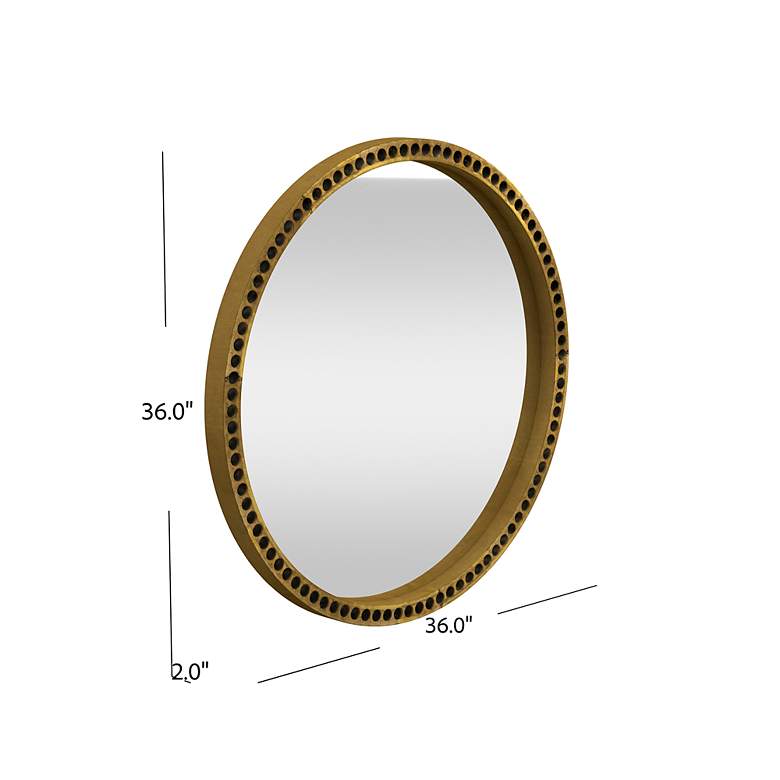 Image 4 Sansee 36"H Industrial Styled Wall Mirror more views