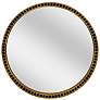 1_Sansee Gold Metal 36" Round Wall Mirror