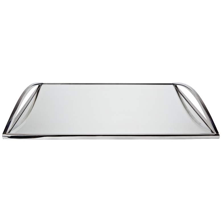 Image 1 Santa Ana Large Square Stainless Steel Serving Tray