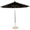 Santa Barbara 8 3/4-Foot Black Sunbrella Patio Umbrella