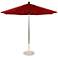 Santa Barbara 8 3/4-Foot Jockey Red Sunbrella Patio Umbrella