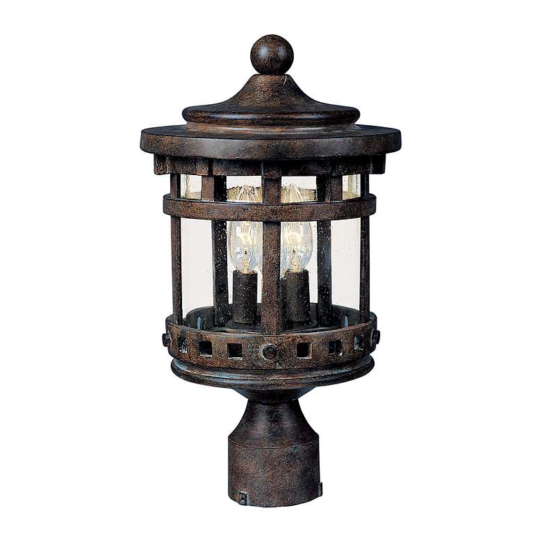 Image 2 Santa Barbara Collection 18 1/2" High Outdoor Post Light more views