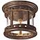 Santa Barbara Collection 9" Wide Outdoor Ceiling Light
