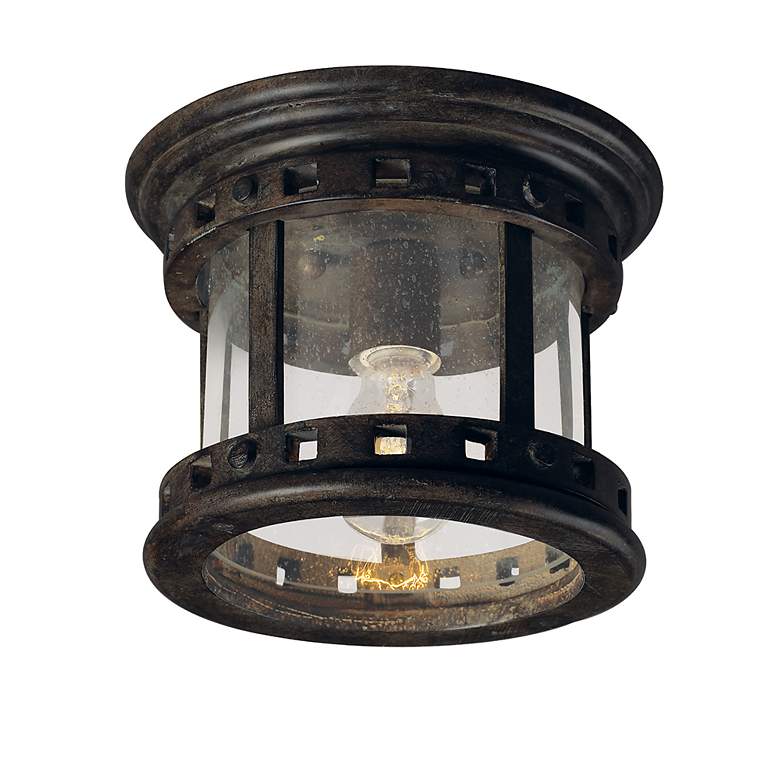 Image 2 Santa Barbara Collection 9" Wide Outdoor Ceiling Light more views