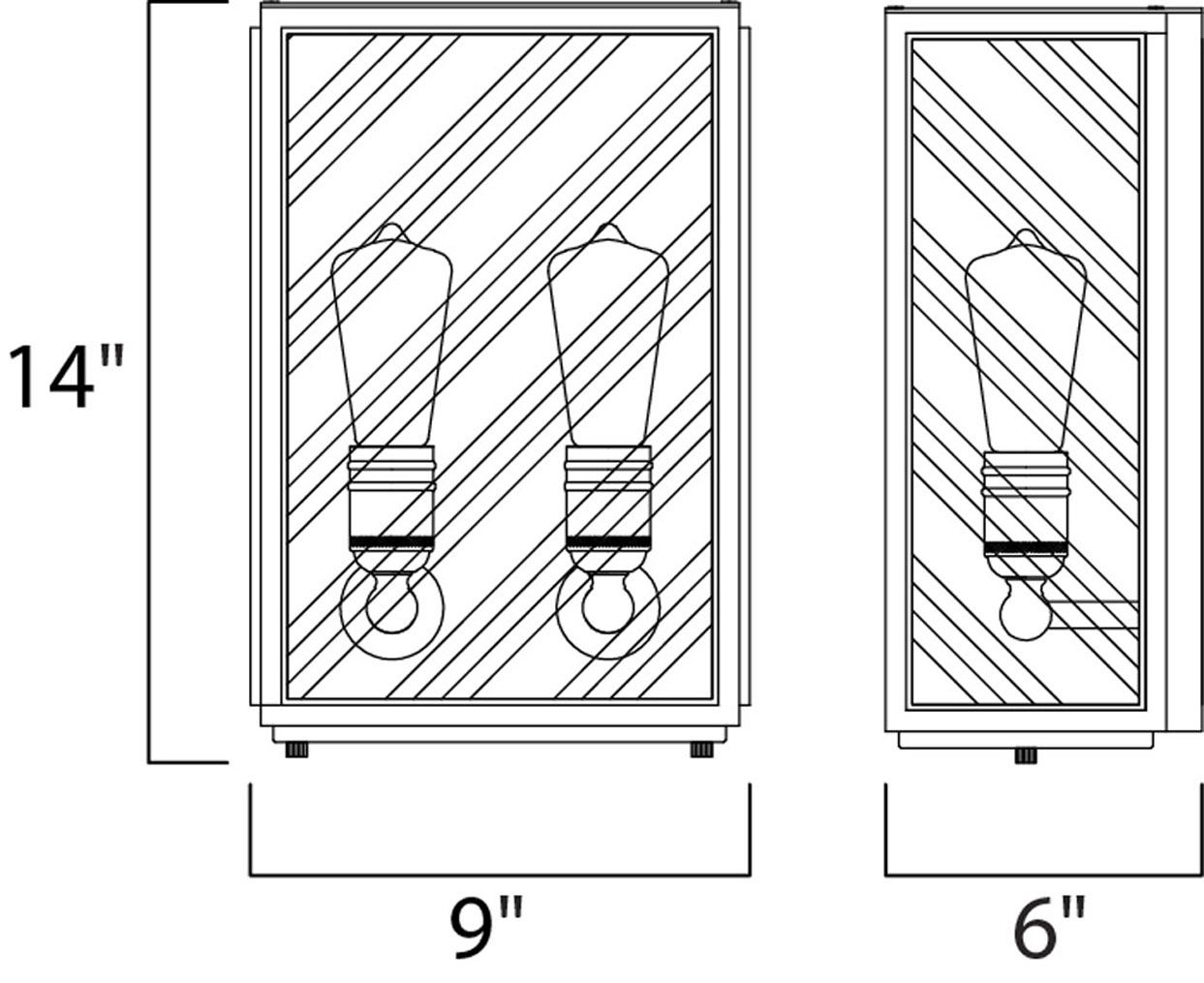 Image 4 Santa Barbara VX 3-Light Outdoor Wall Lantern Sienna more views