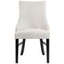 6_Santa Beige Fabric Wingback Dining Chair With Welt Set of 2 more views