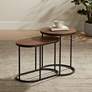 1_Santa Maria Walnut Nesting Accent Tables Set of 2