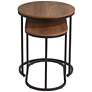 7_Santa Maria Walnut Nesting Accent Tables Set of 2 more views