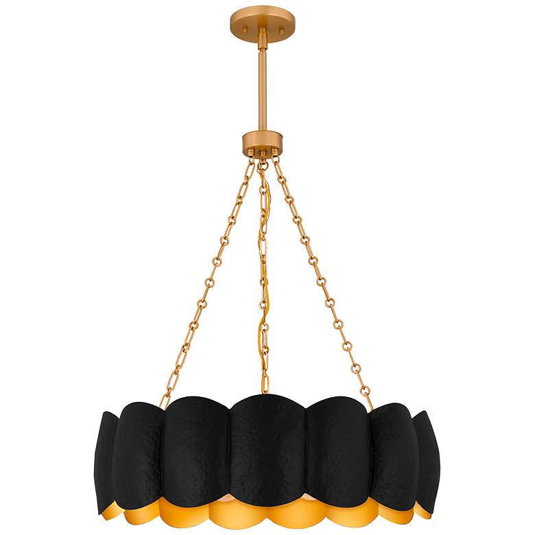 Image 1 Santana 5-Light Matte Black Pendant