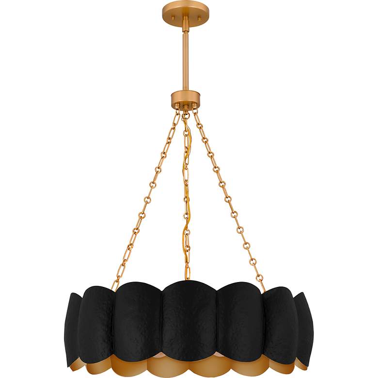 Image 2 Santana 5-Light Matte Black Pendant more views