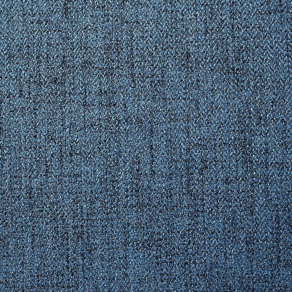 Santana Set of 2 Dining Chairs in Wood and Walnut Finish with Blue Fabric