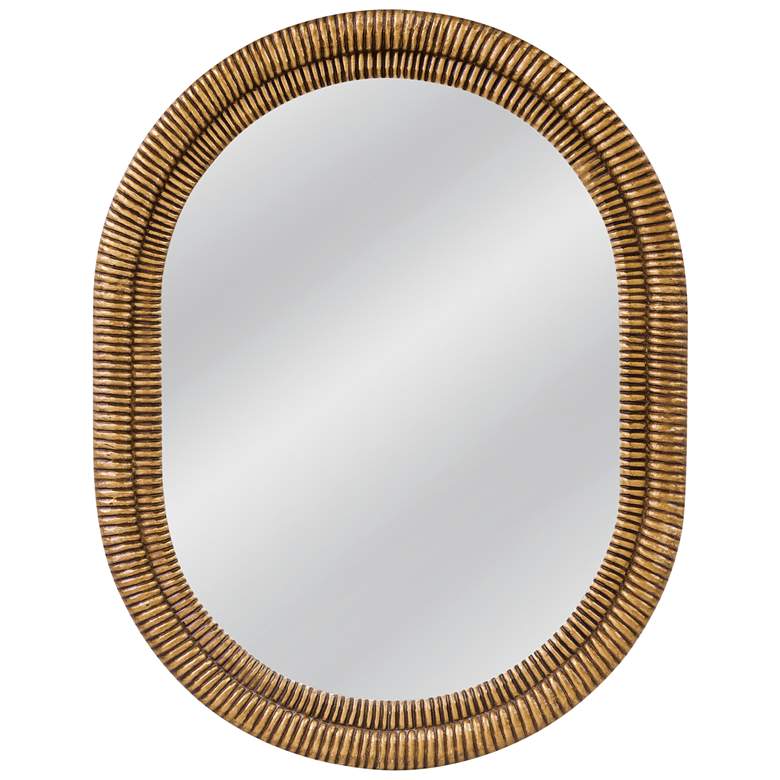Image 1 Santee 42" x 54"Antique Gold Wall Mirror