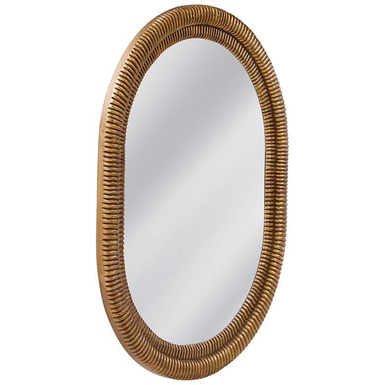 Image 2 Santee 42" x 54"Antique Gold Wall Mirror more views