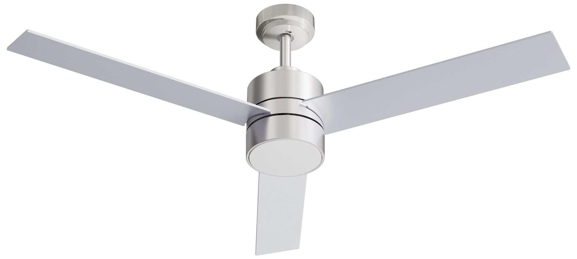 Santo 52" Wide 3-Blade Satin Nickel LED