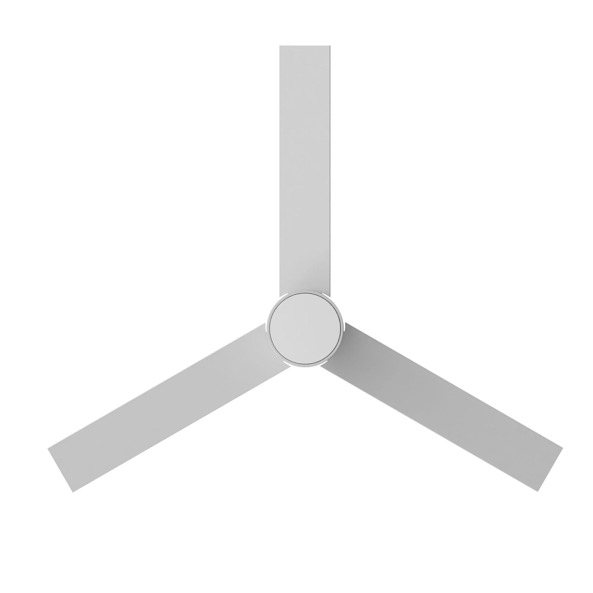 Image 3 Santo 52" Wide 3-Blade White LED Ceiling Fan more views
