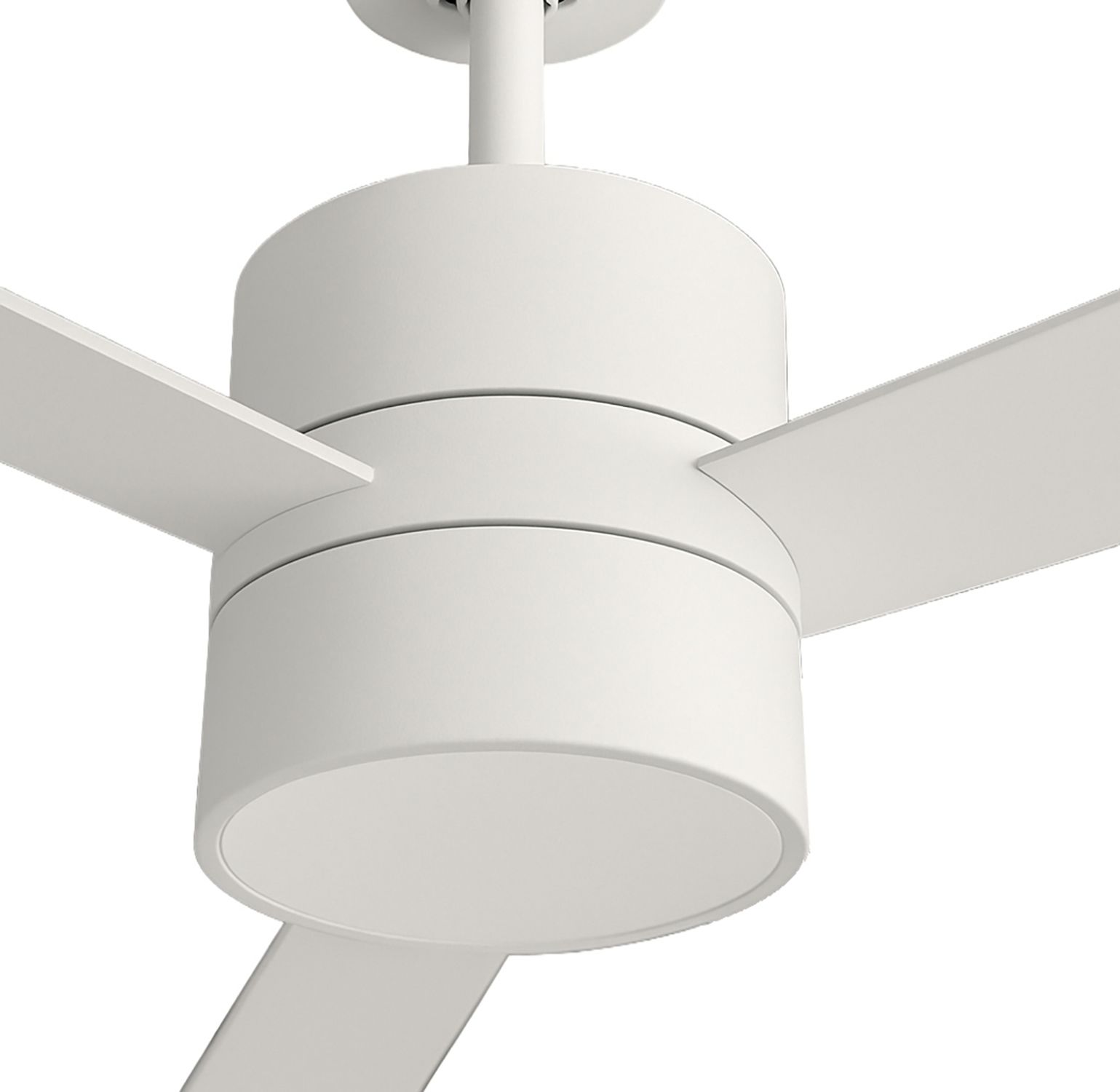 Image 4 Santo 52" Wide 3-Blade White LED Ceiling Fan more views