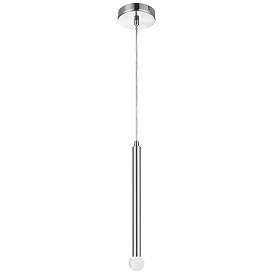 Image1 of Sanya 1" Wide Polished Chrome Pendant
