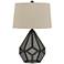 Sapelo Metal Mesh Wire Table Lamp