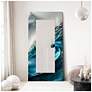 5_Sapphire Sea 72"x 36" Beveled Mirror on Printed Tempered Art Glass more views