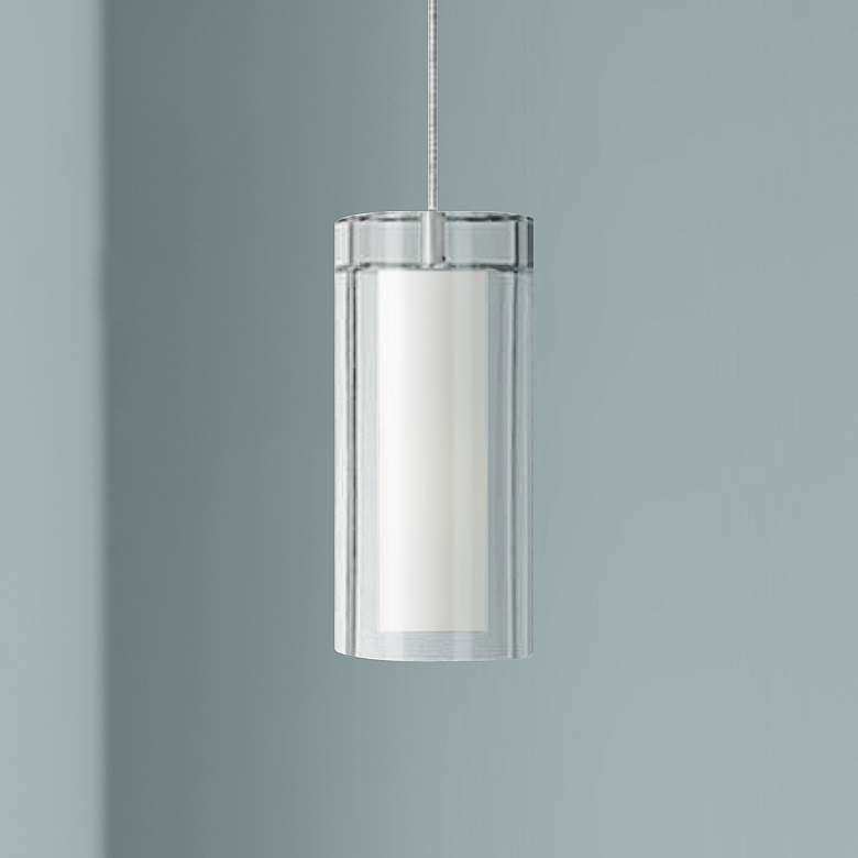 Image 1 Sara 2 3/4" Wide Crystal Freejack Mini Pendant