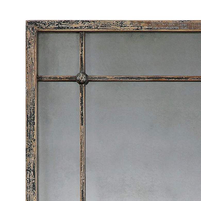 Image 3 Saragano Distressed 19 inch Square Wall Mirrors Set of 2 more views