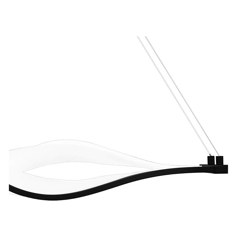 Image 4 Saratoga LED Matte Black Island Lt more views