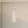1_Sarella 15"H x 5"W 3-Light Crystal Pendant in Heirloom Gold