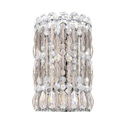 Sarella 2-Light Wall Sconce in Antique Silver with Heritage Handcut Crystal