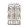 Sarella 2-Light Wall Sconce in Antique Silver with Radiance Crystal Crystal