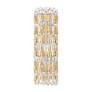 1_Sarella 22"H x 7"W 4-Light Crystal Wall Sconce in Heirloom Gold