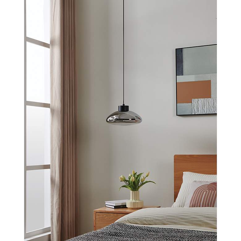 Image 5 Sarnarra 1-light Black 3CCT LED Pendant Light more views