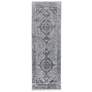 Sarrant Medallion Indoor Gray Area Rug 3967F 2'-8" x 8'