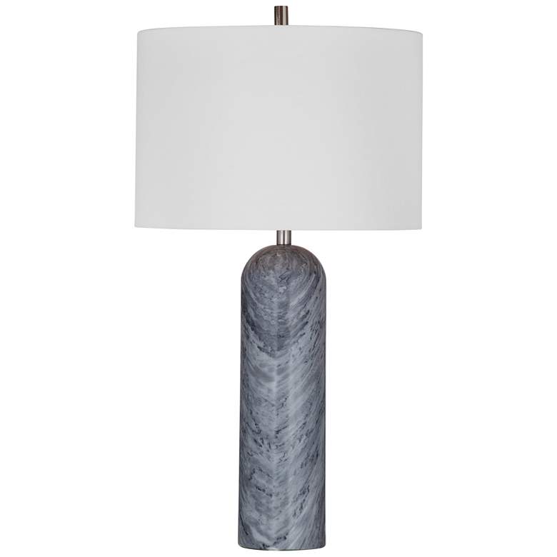 Image 1 Sassandra 28" High Gray Table Lamp
