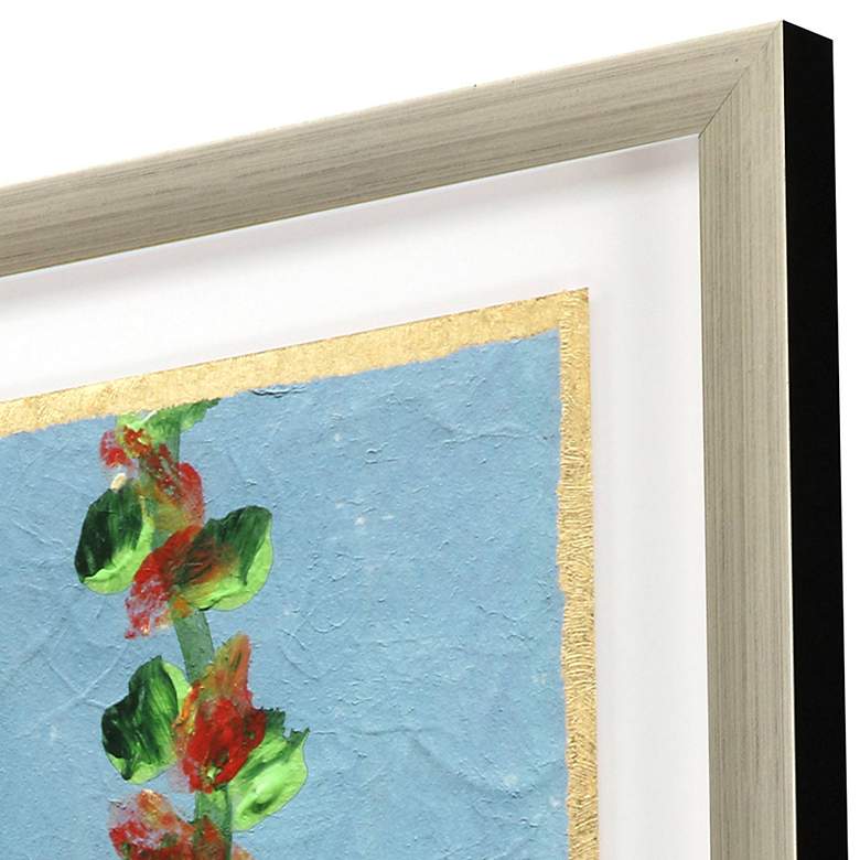 Image 2 Sassy Botanica I 37" Square Giclee Framed Wall Art more views