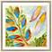 Sassy Botanica II 37" Square Giclee Framed Wall Art