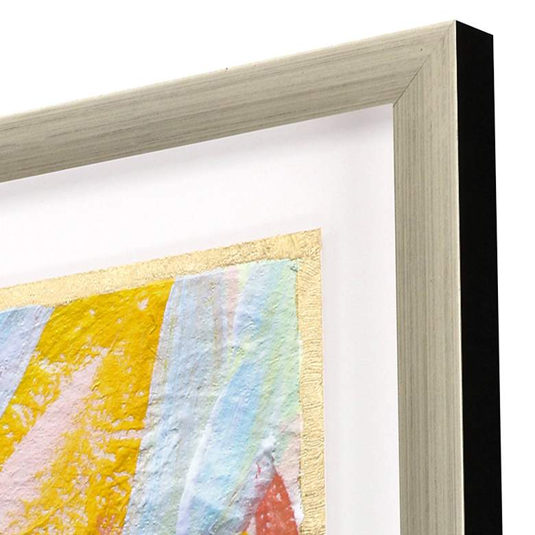 Image 2 Sassy Botanica II 37" Square Giclee Framed Wall Art more views