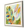 3_Sassy Botanica II 37" Square Giclee Framed Wall Art more views