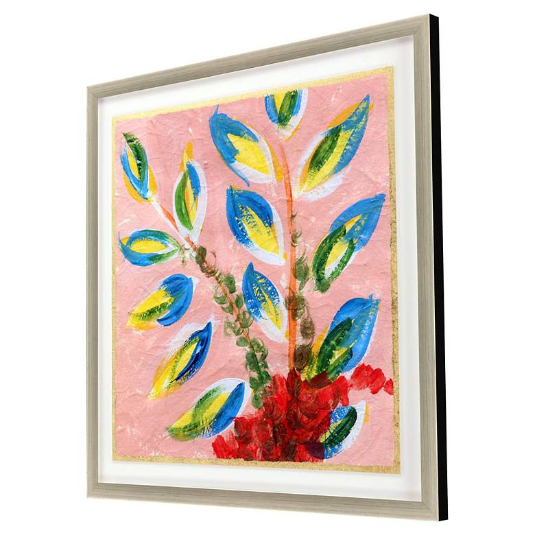 Image 3 Sassy Botanica III 37" Square Giclee Framed Wall Art more views